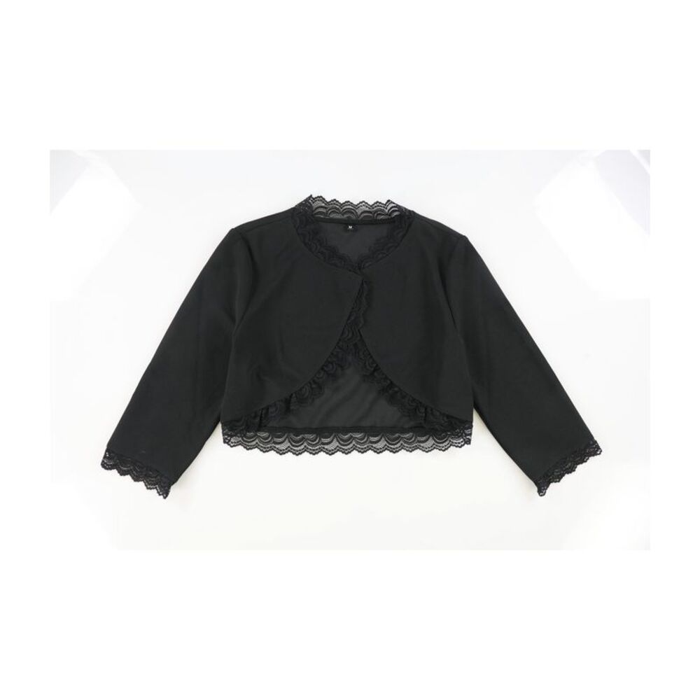 Tags Weekly Womens Lace Trim Shrug Jacket, NWT